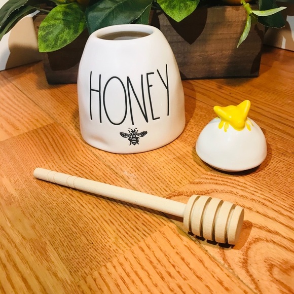 Rae Dunn HONEY BEE pot - Picture 4 of 6